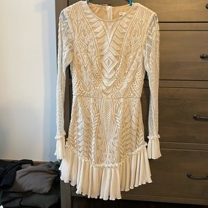 hello molly boho white dress